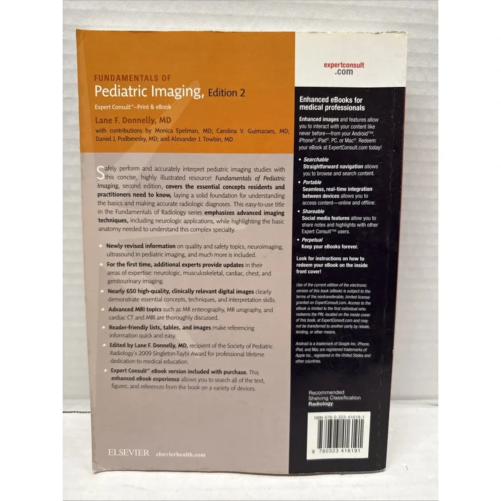 FUNDAMENTALS OF PEDIATRIC IMAGING, 2E (FUNDAMENTALS OF By Donnelly Lane F. Md